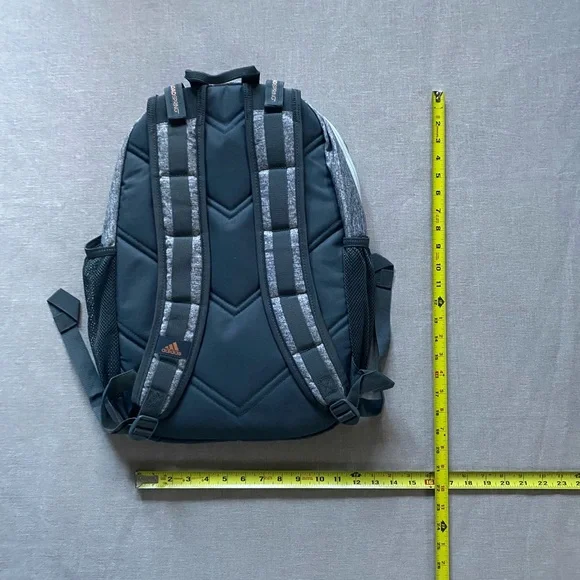 Adidas grey & white backpack. - Picture 9 of 11